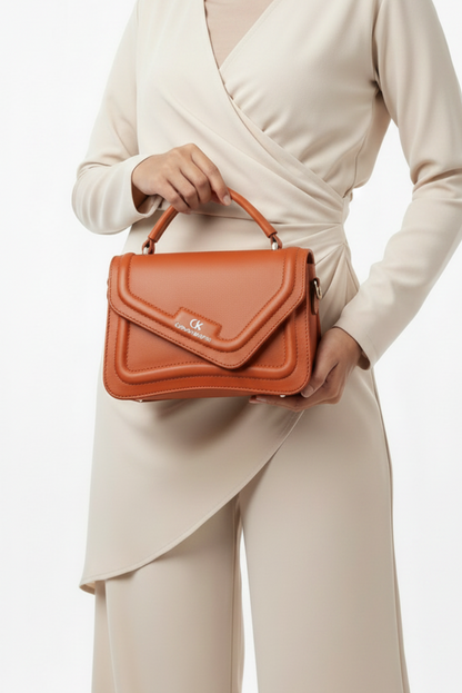 CANALMAKEITH Women's Elegant Geometric Handbag - Havan
