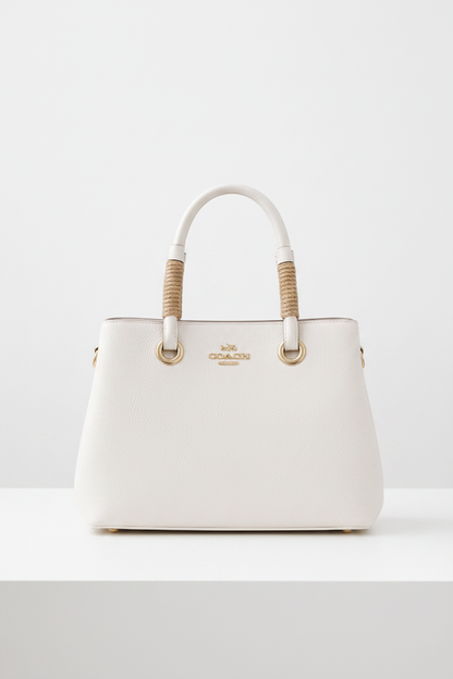 White Coach Handbag